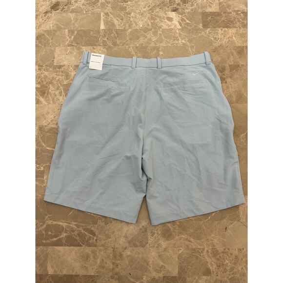 NIKE MEN'S DRI-FIT GOLF SHORTS Light BLUE Standard Fit Size 38 NEW - Picture 3 of 8